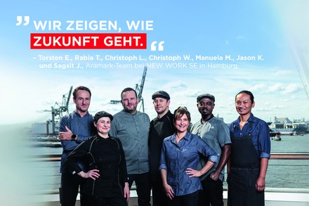 Employer Branding Kampagne Aramark (Grafik: © Aramark)