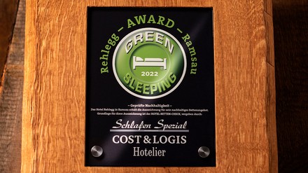 Green-Sleeping-Award