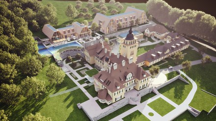 Das Schloss Lerbach wird mit denkmalpflegerischem Feingefühl wiederbelebt.