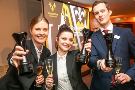Alle drei Gewinner auf einem Bild. (Foto: © Christian Kielmann)