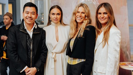 Martin Ho und die drei Gründerinnen von BAODT.