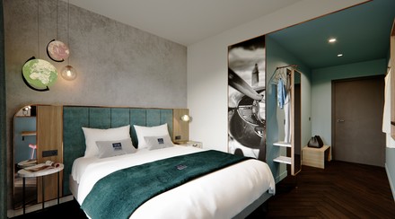 Zimmer im "the niu Pax"