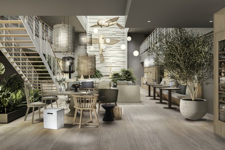 Der Aspekt der Nachhaltigkeit spiegelt sich auch in der Gestaltung des Hotels im Innenbereich wider. (Foto: © NILS am See)