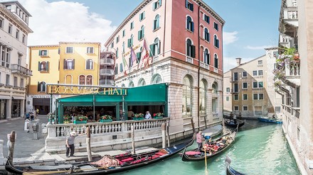 Das Hotel Bonvecchiati in Venedig.