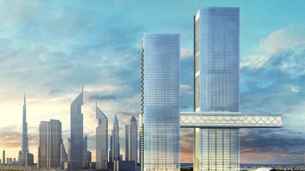 Rendering: So soll das One Za’abeel aussehen.