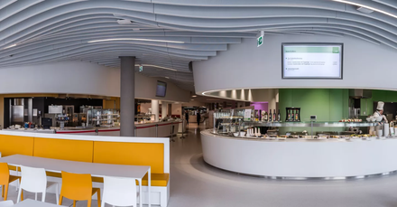 In den Kantinen werden die BASF-Mitarbeiter täglich mit frischen, nachhaltigen und vollwertigen Mahlzeiten versorgt. (Foto: © BASF Gastronomie)