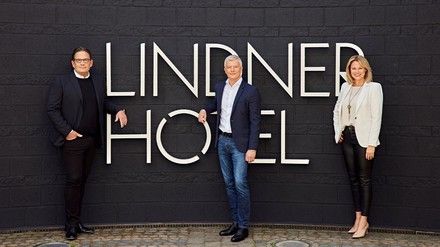 Frank Lindner (CTO), Arno Schwalie (CEO) und Stefanie Brandes (COO)