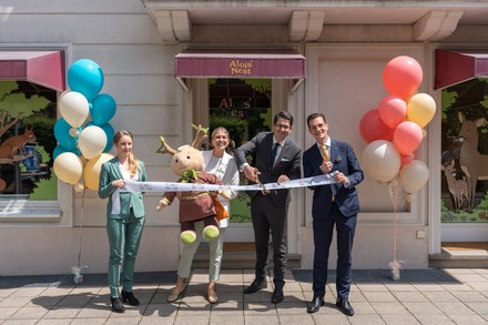 Marina Pfeiffer, Monika Potzy, Caspar Wesener und Markus Beus