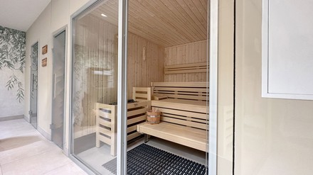 Der neue Spa-Bereich des Best Western Hotel Polisina.