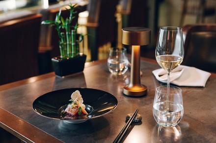 Gericht im The Chedi Andermatt