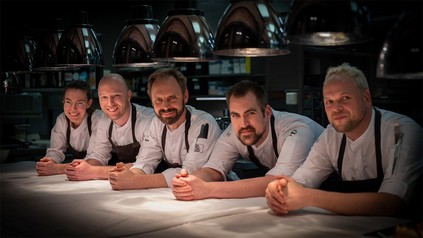 Küchenteam des "Marburger Esszimmer"