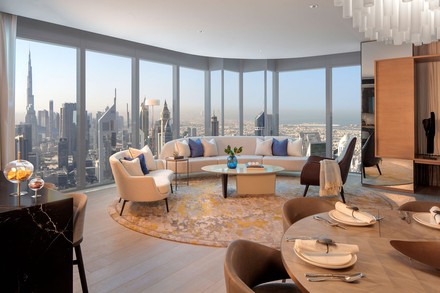 Die Zimmer und Suiten des One&Only One Za'abeel gehören zu den Größten in ganz Dubai. (Foto: © One&Only Resorts)