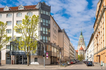 Das Hotel München City Center, Affiliated by Meliá hat seit April 2023 mit neuem Design wieder eröffnet. (Foto: © Hotel München City Center, Affiliated by Meliá)