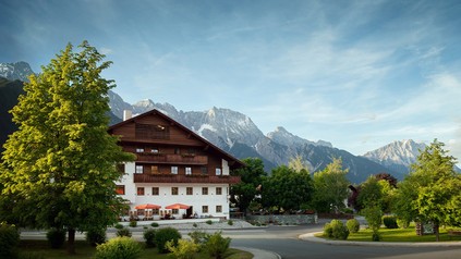 Das Hotel "Der Stern" am Mieminger Plateau