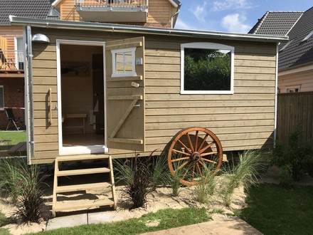 Die Schäferwagen-Sauna