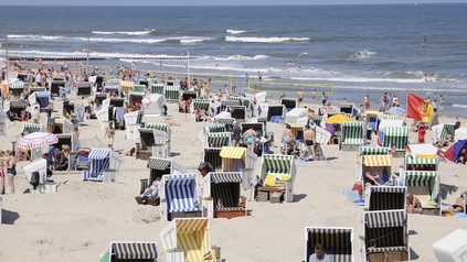 Badestrand auf Wangerooge