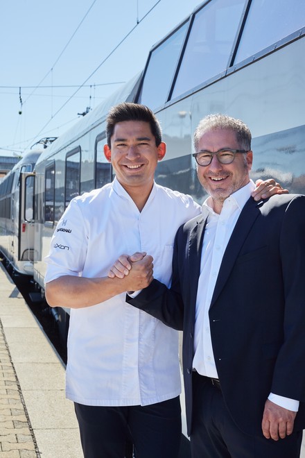 Tohru Nakamura und Alex Dworaczek