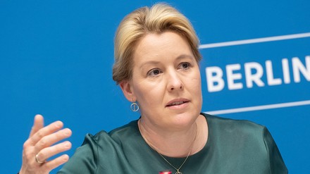 Franziska Giffey, Wirtschaftssenatorin von Berlin.
