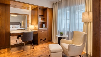 Zimmer im Grand Hotel des Bains Kempinski St. Moritz