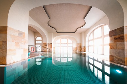 Der Spa-Bereich erstreckt sich über mehr als 900 Quadratmeter. (Foto:  © Strandhotel Kurhaus Juist)
