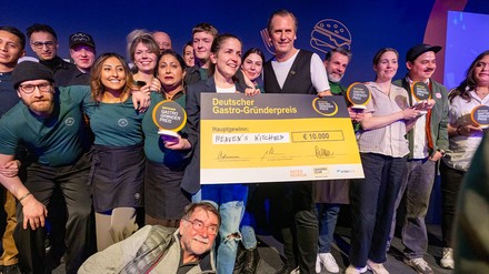 Noch bis zum 8. Dezember 2023 können sich gastronomische Start-ups für den Deutschen Gastro-Gründerpreis bewerben. (Foto: © Leaders Club)