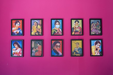 Bilder im Pop-Art-Style verzieren die Wände bei Mr. Chai Wala. (Foto: ©  Mr. Chai Wala)