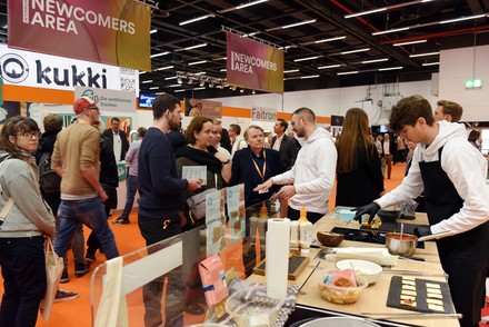 Die Newcomers Area bietet jungen Konzepten eine Plattform, um ihre neu entwickelten Produkte und Dienstleistungen erstmals einem breiten Publikum zu präsentieren. (Foto: © Hamburg Messe und Congress / Nicolas Maack)