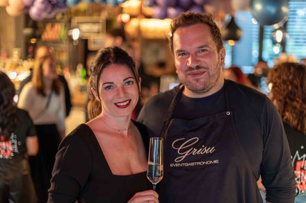 Spitzenkoch Sascha Wolter und seine Lebensgefährtin