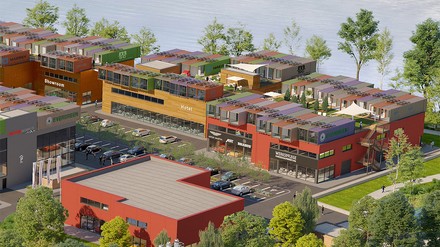 Design-Hotel aus Seecontainern