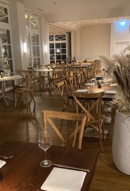 Das Restaurant im Schloss Neckarbischofsheim bietet 80 Plätze. (Foto: © Schloss Neckarbischofsheim)