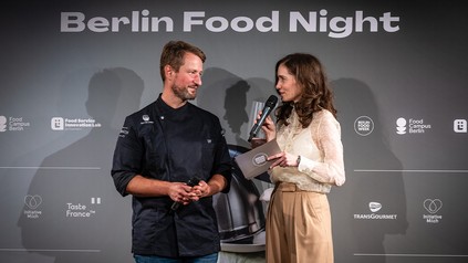 Sebastian Frank bei der Berlin Food Night