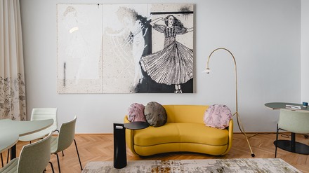 Die neue „Grete Wiesenthal“-Suite im Hotel Altstadt Vienna