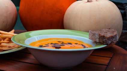 Kürbissuppe