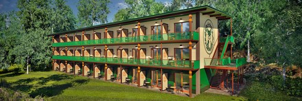 Waldabenteuer Lodge im Legoland Feriendorf