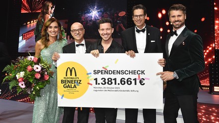 1.381.661 Euro für die McDonald’s Kinderhilfe Stiftung