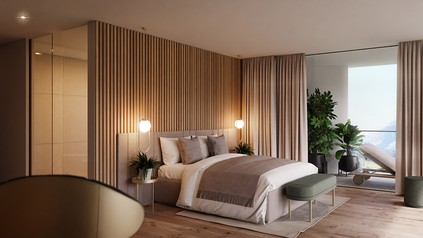 Zimmer im Avidea in Algund