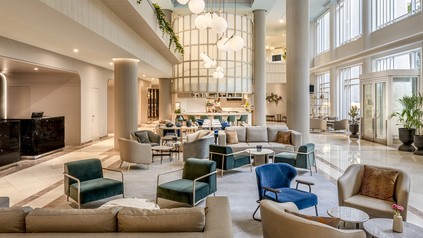 Lobby im München Marriott Hotel