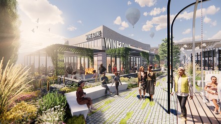 -Visualisierung des neuen Food Gardens