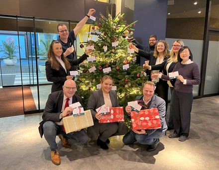 Wunschbaum im Clayton Hotel Düsseldorf