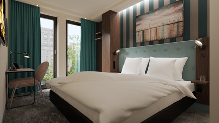 Mit dem The Cloud One Hamburg-Kontorhaus will Motel One seine neue Lifestyle-Marke in Deutschland etablieren.