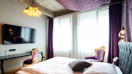 Blick in eines der Zimmer im neuen Best Western Loftstyle Eningen