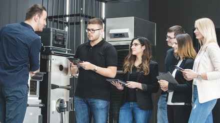 Mitarbeiter bei Rieber