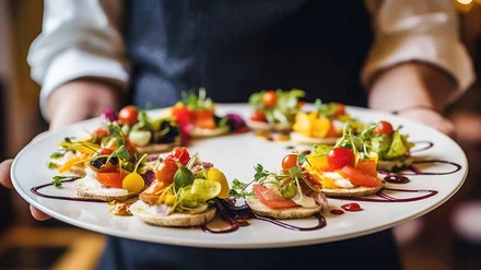 Vegetarisches Essen Restaurant