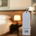 Hotelzimmertür