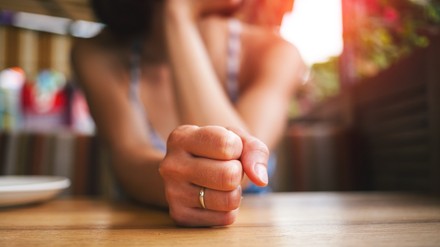 Eine wütende Gastwirtin