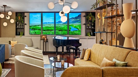 Der Bar- und Lobbybereich des neuen Leonardo Esslingen