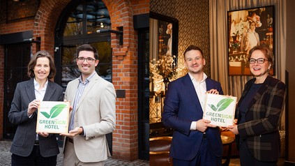 GreenSign-Zertifizierung für das The George Hotel und das Gastwerk Hotel Hamburg
