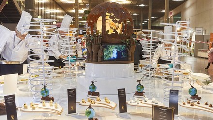 Exponate bei der IKA/Olympiade der Köche