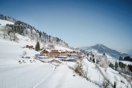 Das Bergkristall liegt als Vier-Sterne-Superior-Resort in den Allgäuer Alpen. (Foto: © HolidayCheck)