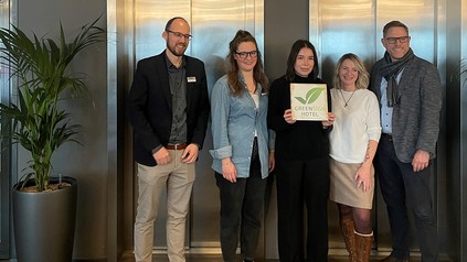 Dario Tolksdorf, Fiona Bishop, Zoe Zähringer, Steffi Gruber und Thomas Fülster